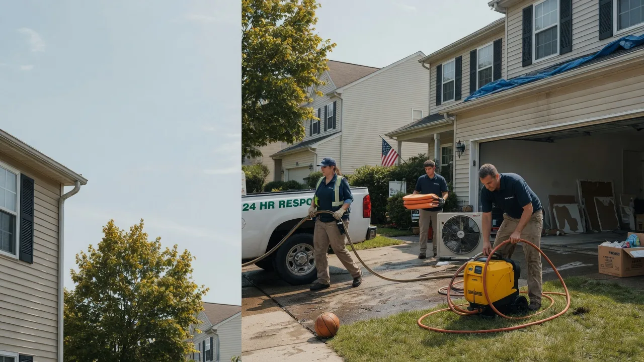 Emergency Water Damage Restoration in Quantico, MD near me